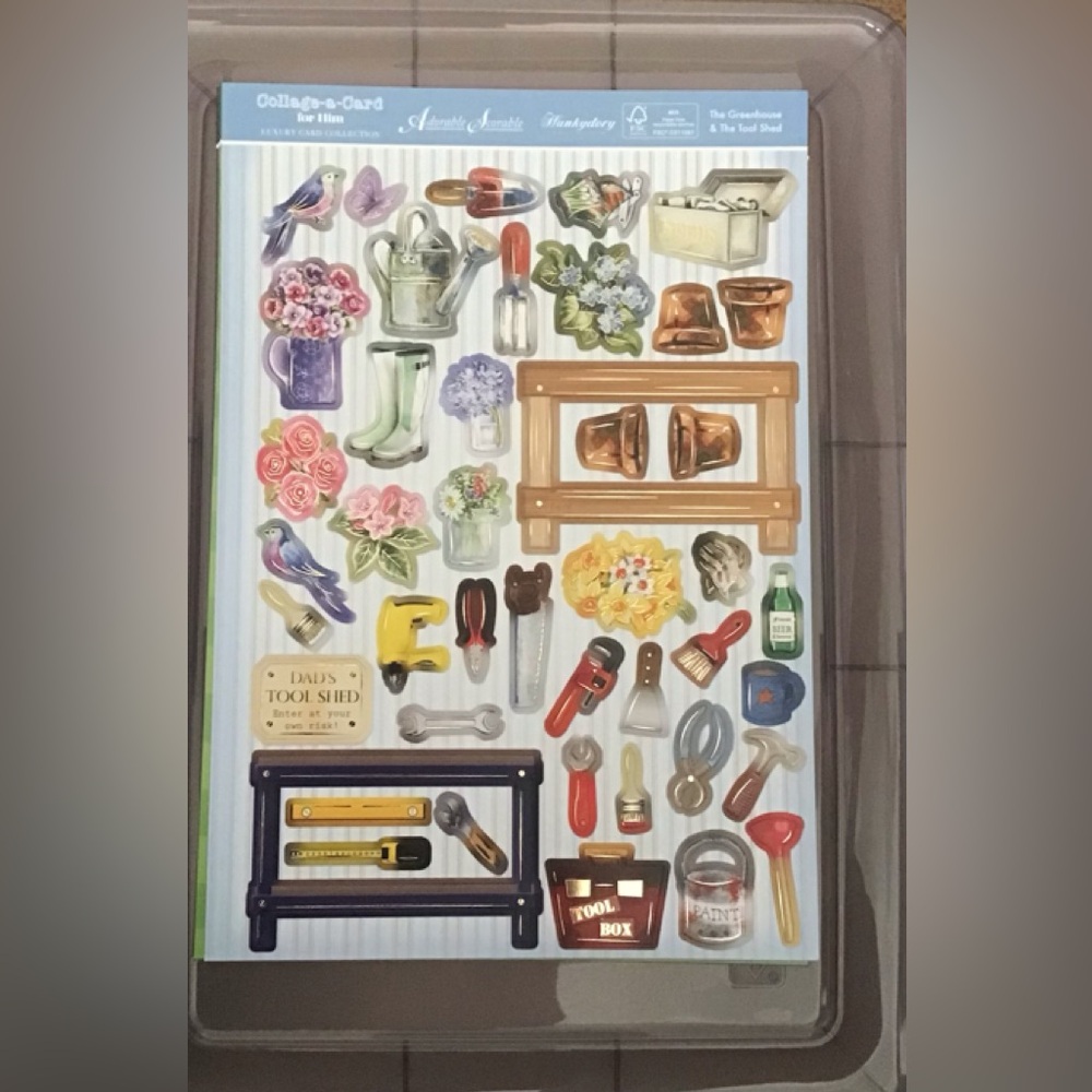 Hunkydory For Him 25 sheet card kit
